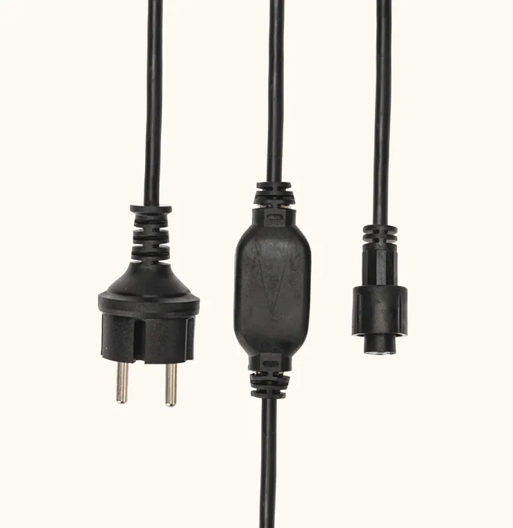 Блок питания для уличных гирлянд 230В, 4А, черный каучук, IP67 NEON-NIGHT