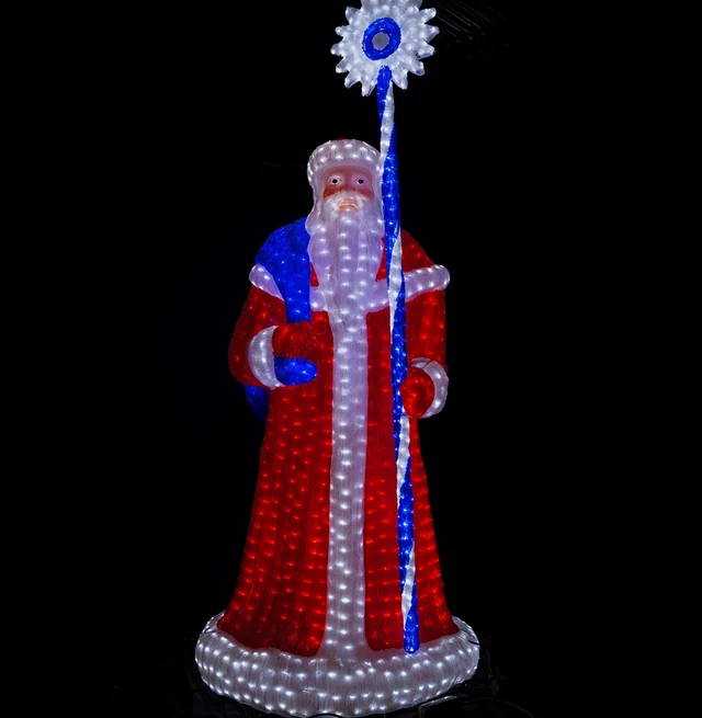 «Дед Мороз», в красной шубе, 200 см