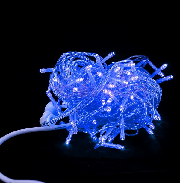 Гирлянда-нить LED Стринг Лайт, 10м, IP54, синий