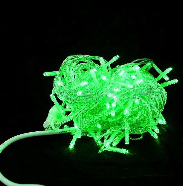 Гирлянда-нить LED Стринг Лайт, 10м, IP54, зеленый