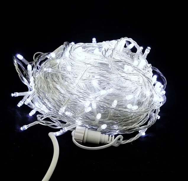 Гирлянда-нить LED Стринг Лайт, 20м, IP54, белый холодный