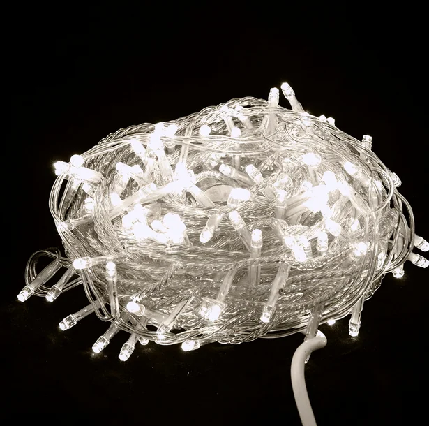 Гирлянда-нить LED Стринг Лайт, 20м, IP54, белый теплый