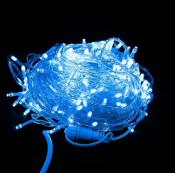 Гирлянда-нить LED Стринг Лайт, 20м, IP54, синий