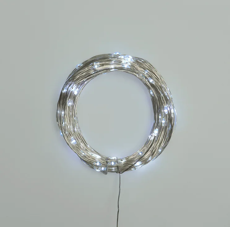 Гирлянда Роса с трансформатором, 20 м, 200 LED, белое свечение NEON-NIGHT