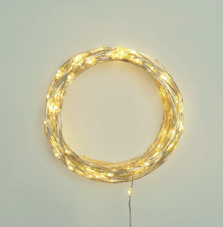 Гирлянда Роса с трансформатором 30 м, 300 LED, теплое белое свечение NEON-NIGHT