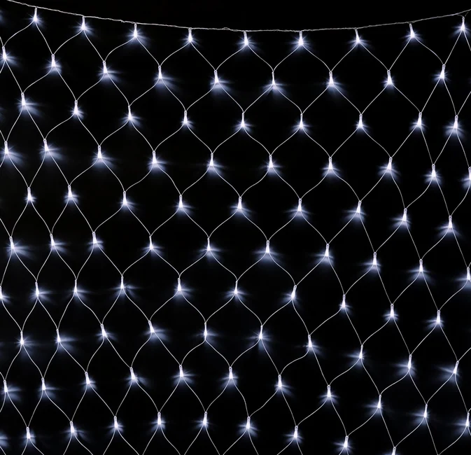 Гирлянда-сеть светодиодная (LED Нет Лайт), 2*3м, белый холодный
