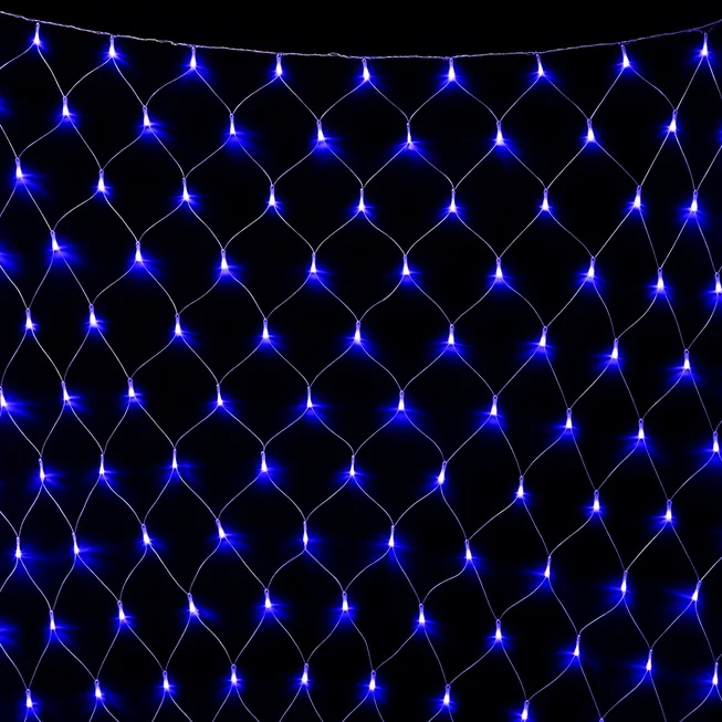 Гирлянда-сеть светодиодная (LED Нет Лайт), 2*3м, синий