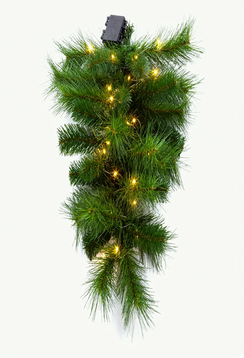 Хвойная капля CRYSTAL TREES АРИЯ с гирляндой, КР6332