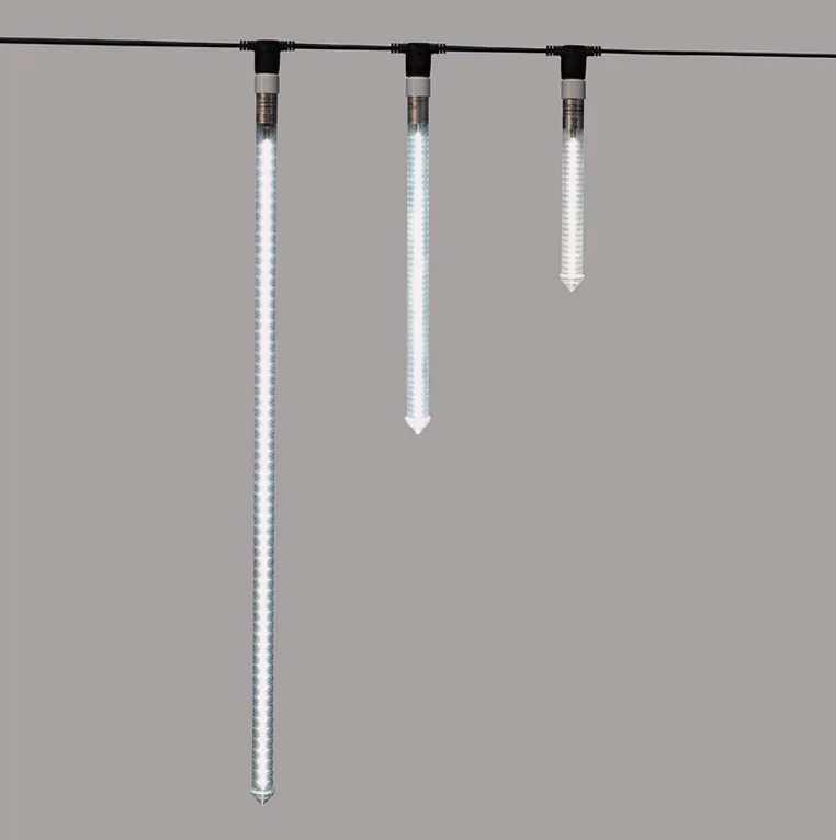 Сосулька светодиодная E27 50см двухсторонняя 48x2 LED БЕЛЫЙ IP65 230В NEON-NIGHT
