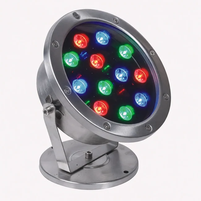 Светодиодный прожектор АКВА, 9 диодов, 9 Вт, RGB